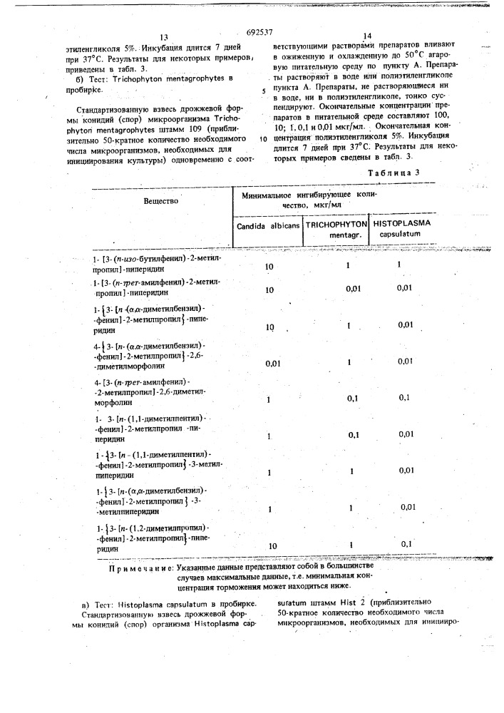 Фунгицидное средство (патент 692537)