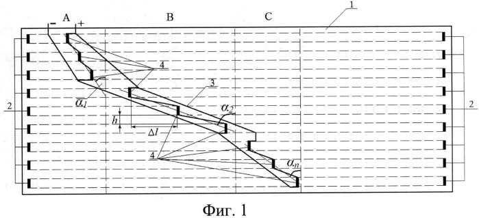 Многоканальная отражательная линия задержки на пав и способ кодирования информационного сигнала (патент 2576504)