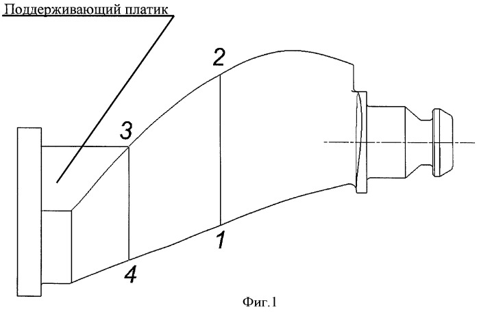 Способ изготовления аэродинамических поверхностей лопаток роторов газотурбинных двигателей на станках с чпу (патент 2500506)