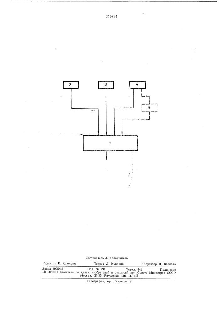 Способ автоматического регулирования питательного турбонасоса (патент 340834)