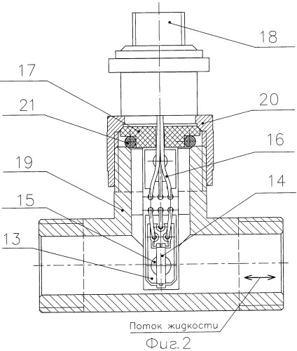 Способ определения фазового состояния газожидкостного потока и устройство для его реализации (патент 2445611)