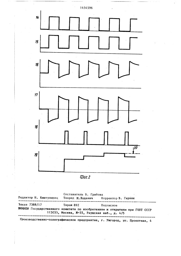 Устройство для управления процессом пайки полупроводниковых кристаллов (патент 1454596)