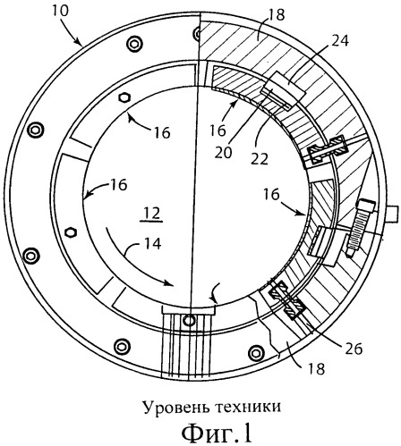 Подшипник (варианты), приспособление для удержания вкладыша и способ удержания по меньшей мере одного вкладыша (патент 2536420)