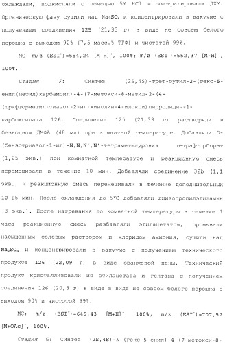 Макроциклические ингибиторы серинпротеазы (патент 2490272)