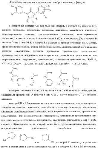 Диарилгидантоины (патент 2448096)