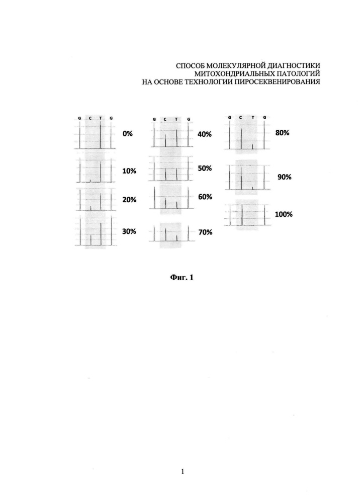 Способ молекулярной диагностики митохондриальных патологий на основе технологии пиросеквенирования (патент 2633752)