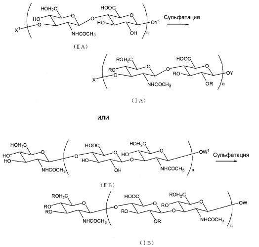 Низкомолекулярное полисульфатированное производное гиалуроновой кислоты и содержащее его лекарственное средство (патент 2519781)