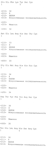 Применение мимотопов для лечения бетта-амилоидозов (патент 2553345)