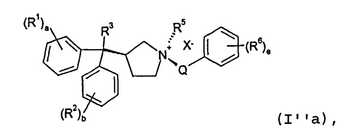 Четвертичные аммониевые дифенилметилсоединения, применимые в качестве антагонистов мускариновых рецепторов (патент 2452728)