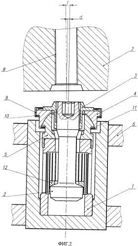 Устройство для крепления модуля бланкета на вакуумном корпусе термоядерного реактора (патент 2491663)