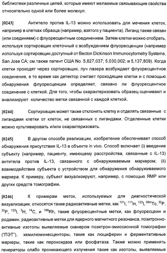 Антитела против интерлейкина-13 человека и их применение (патент 2427589)