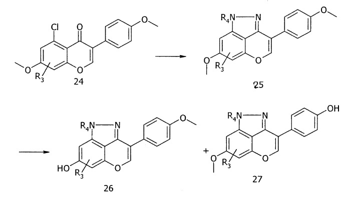 Индазолы, бензизоксазолы и бензизотиазолы, способ их получения, фармацевтические композиции и применение в качестве эстрогенных средств (патент 2402536)