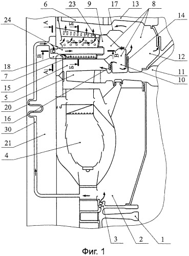 Газотурбинный двигатель (патент 2450141)
