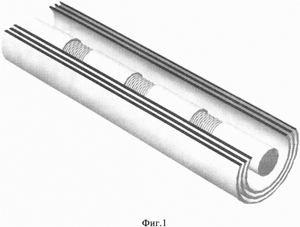 Ткань с электромагнитными нагревательными слоистыми нитями (патент 2664385)