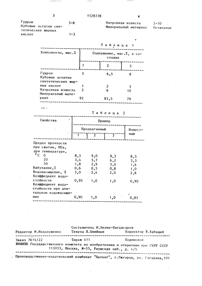 Асфальтобетонная смесь (патент 1528778)