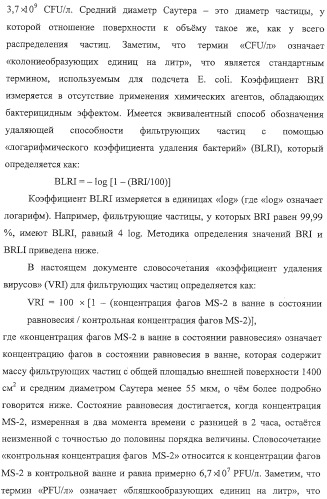 Материалы для водяных фильтров, соответствующие водяные фильтры и способы их использования (патент 2314142)