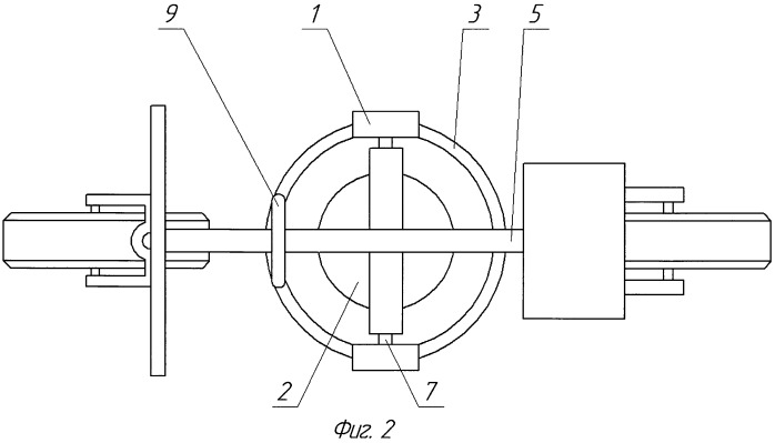 Гиростабилизатор двухколесного одноколейного транспортного средства (патент 2546036)