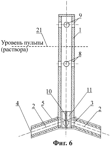 Аэрационный узел (патент 2423186)
