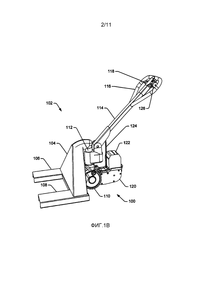 Силовой узел перевозчика поддонов (патент 2621210)
