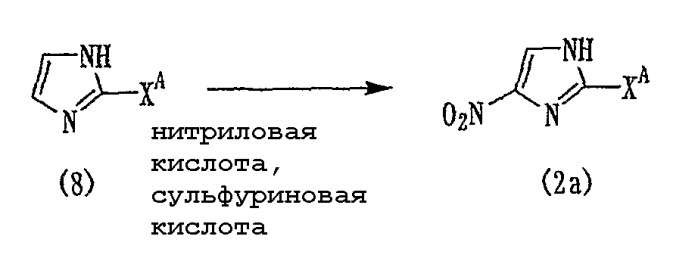 Способ получения соединения 4-нитроимидазола (патент 2345071)