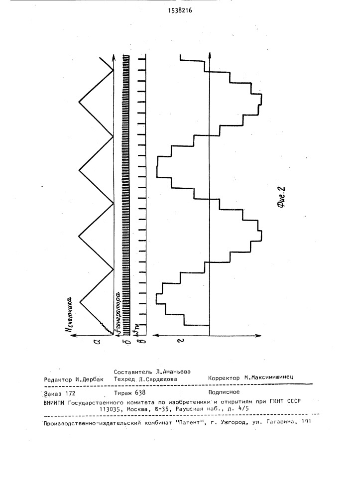 Генератор сигналов инфранизких частот (патент 1538216)