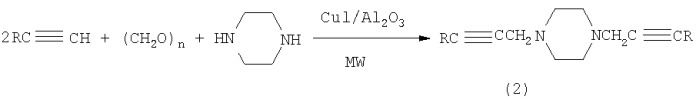 Способ получения n1,n1,n4,n4-тетраметил-2-бутин-1,4-диамина (патент 2408572)