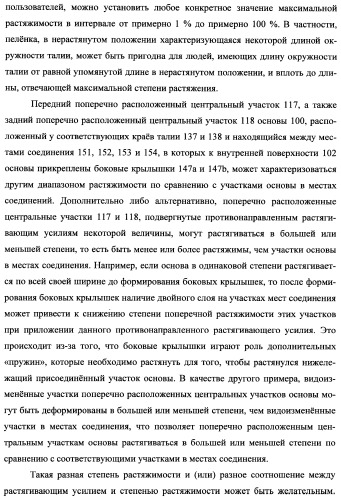 Простое одноразовое абсорбирующее изделие (патент 2342110)