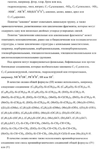 Способ и устройство для экстракции веществ из модифицированных силаном наполнителей (патент 2383572)