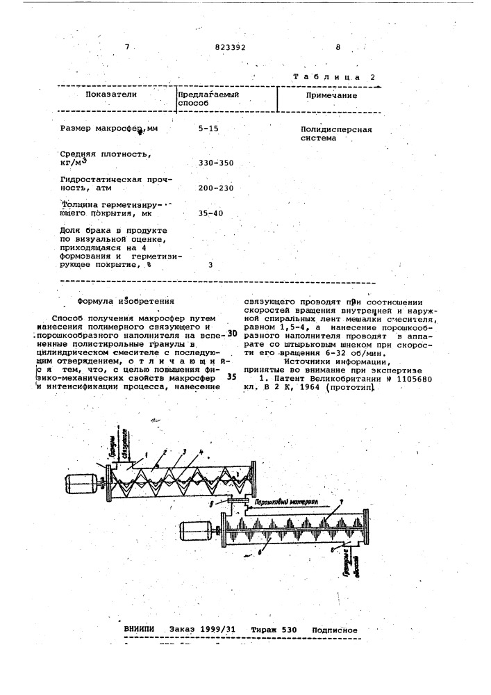 Способ получения макросфер (патент 823392)