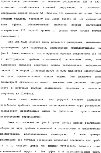 Реализуемое при помощи пластического расширения герметичное трубное соединение с одним или несколькими исходными локальными утолщениями материала (патент 2334907)