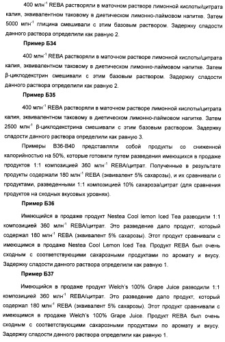 Композиции натурального интенсивного подсластителя с улучшенным временным параметром и(или) корригирующим параметром, способы их приготовления и их применения (патент 2459434)