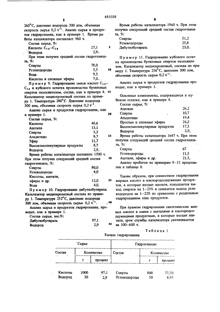 Способ получения спиртов (патент 681038)