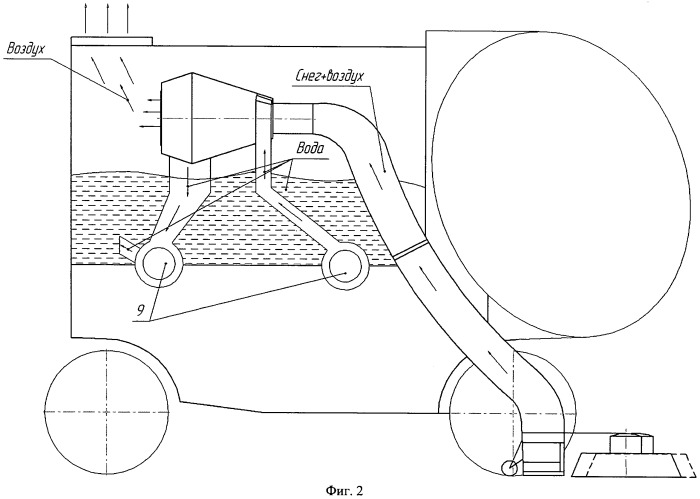 Устройство для топления снега (патент 2496938)