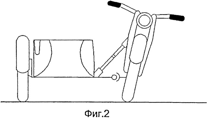 Мотоцикл с коляской (патент 2549046)