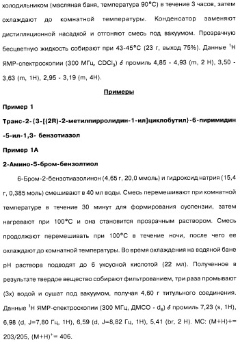 Производные бензотиазолциклобутиламина в качестве лигандов гистаминовых h3-рецепторов, фармацевтическая композиция на их основе, способ селективной модуляции эффектов гистаминовых h3-рецепторов и способ лечения состояния или нарушения, модулируемого гистаминовыми h3-рецепторами (патент 2487130)