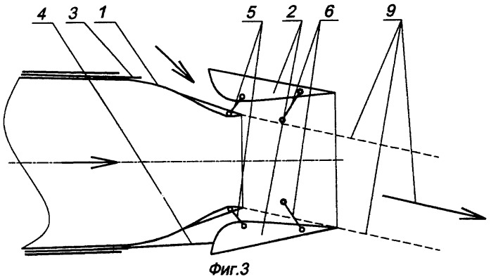 Выходное устройство воздушно-реактивного двигателя (патент 2367810)