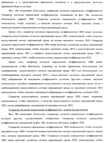 Устройство и способ для извлечения сигнала окружающей среды в устройстве и способ получения весовых коэффициентов для извлечения сигнала окружающей среды (патент 2472306)