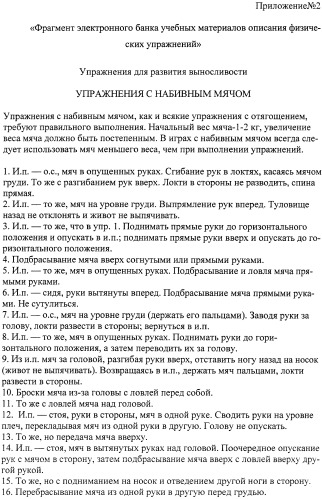 Способ обучения по предмету &quot;физическая культура&quot; учащихся, отнесенных к подготовительной медицинской группе (патент 2421129)