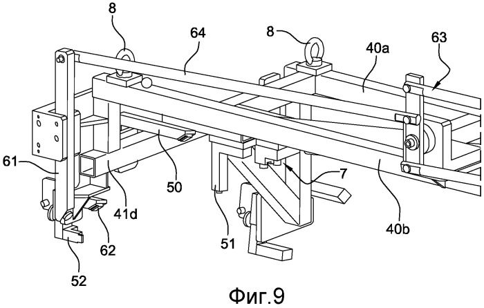 Устройство и способ установки передних крыльев на опоры передних крыльев транспортного средства (патент 2520235)