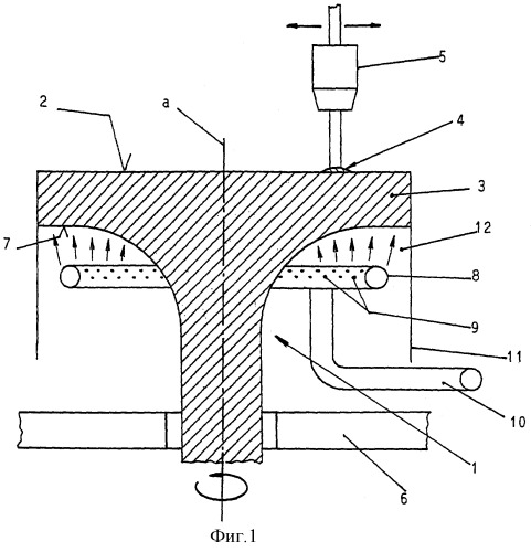 Способ нанесения защитного покрытия на деталь тяжелого машиностроения (патент 2300651)