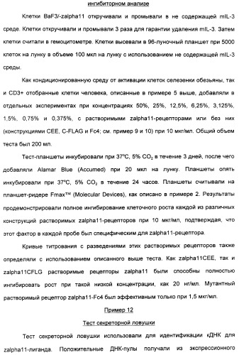 Выделенный полипептид, связывающий рецептор zalpha11-лиганда (варианты), кодирующий его полинуклеотид (варианты), вектор экспрессии (варианты) и клетка-хозяин (варианты) (патент 2346951)