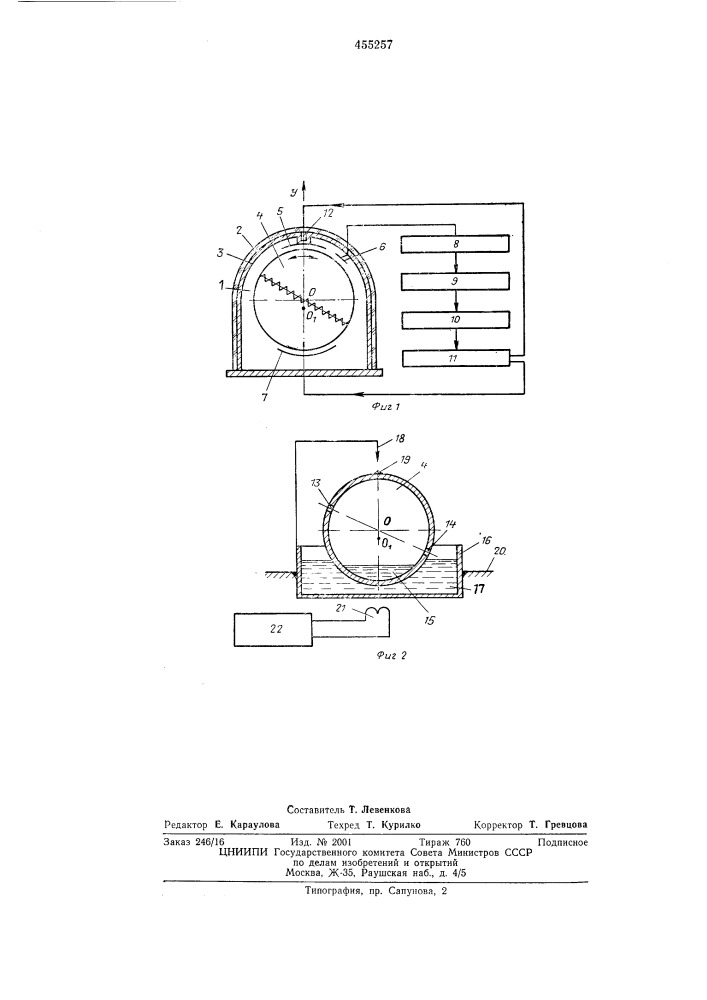 Способ уравновешивания сферических роторов (патент 455257)