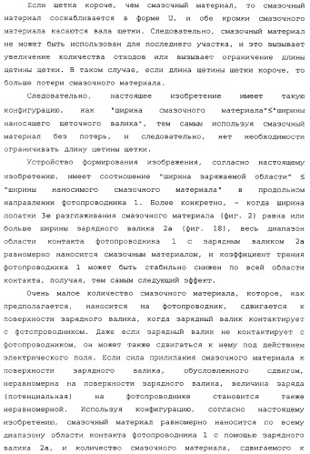 Устройство формирования изображения, приспособление нанесения смазочного материала, приспособление переноса, обрабатывающий картридж и тонер (патент 2346317)