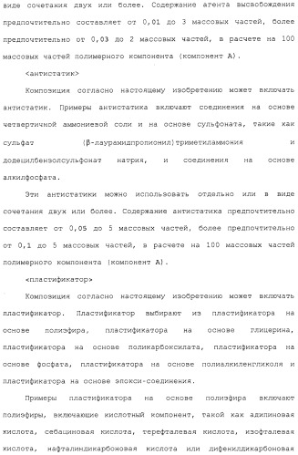 Композиция полимера молочной кислоты и формованное изделие из данной композиции (патент 2485144)