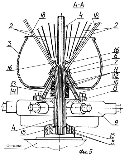 Устройство спасения вертолета (патент 2246428)