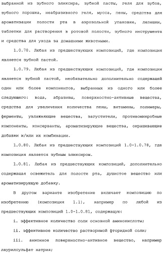 Средство для ухода за полостью рта и способы его применения и изготовления (патент 2481820)