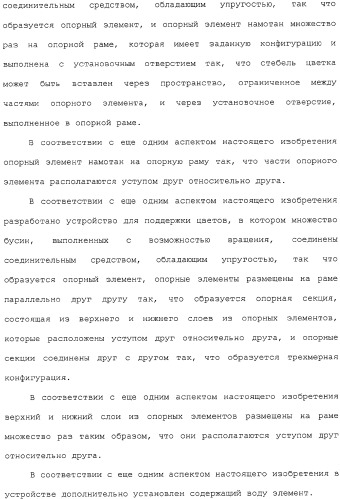 Устройство для поддержки цветов (патент 2324414)