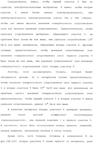 Эмитирующее электроны устройство, источник электронов и устройство отображения с использованием такого устройства и способы изготовления их (патент 2331134)