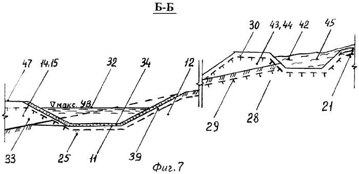 Гидротехнический канал, заглубленный в многолетнемерзлые грунты склона, и способ его создания (патент 2385986)