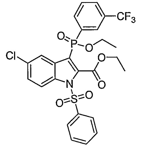 Фосфоиндолы как ингибиторы вич (патент 2393163)